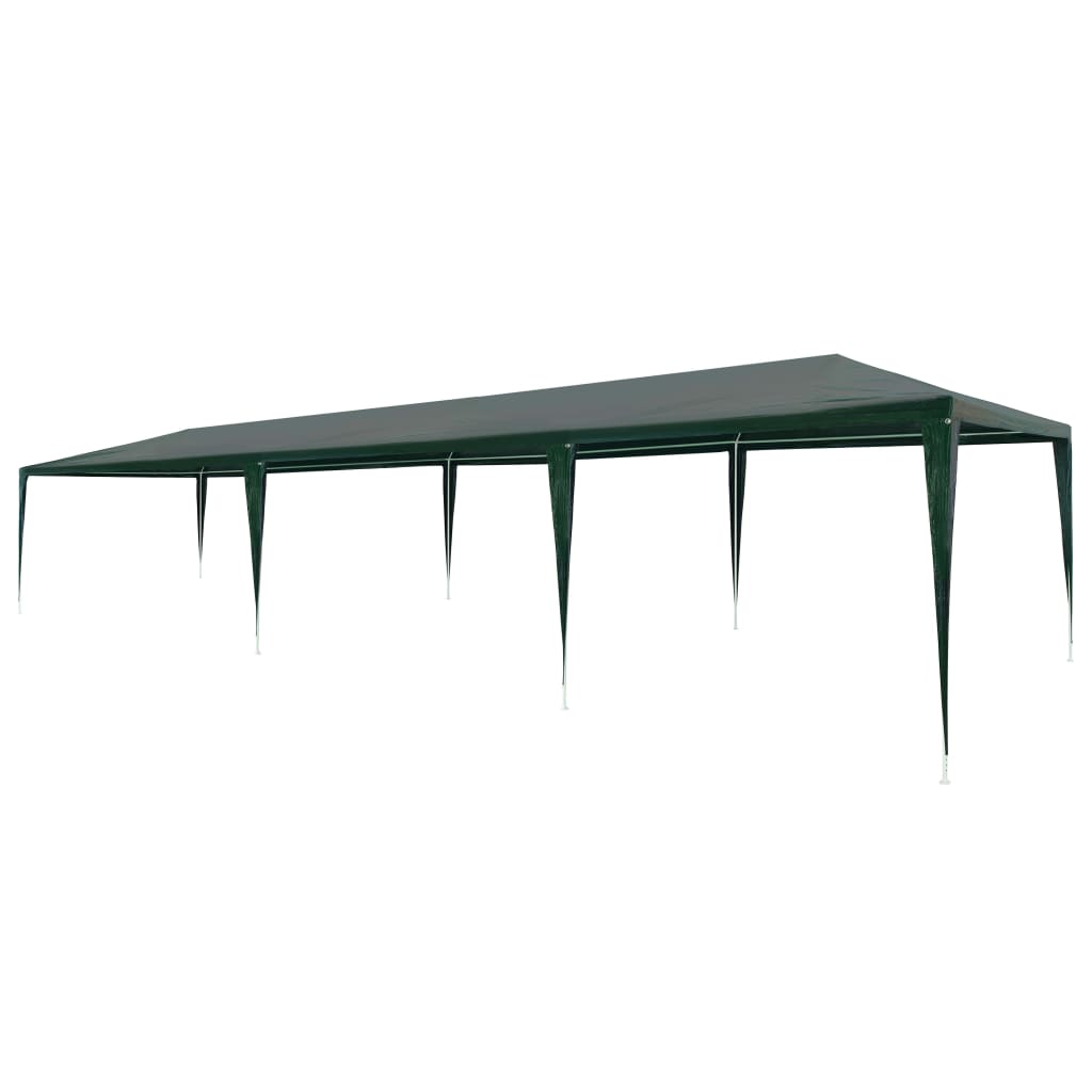vidaXL Párty stan 3x9 m, PE, zelený