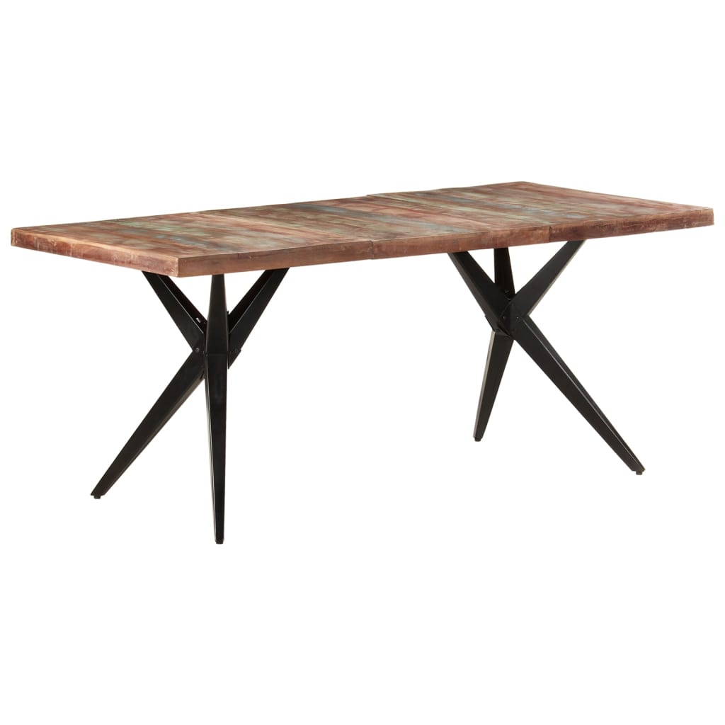 vidaXL Jedálenský stôl 180x90x76 cm recyklovaný masív