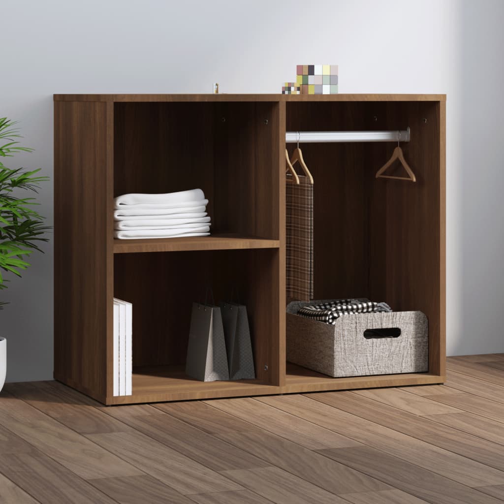vidaXL Kozmetická skrinka hnedý dub 80x40x65 cm spracované drevo