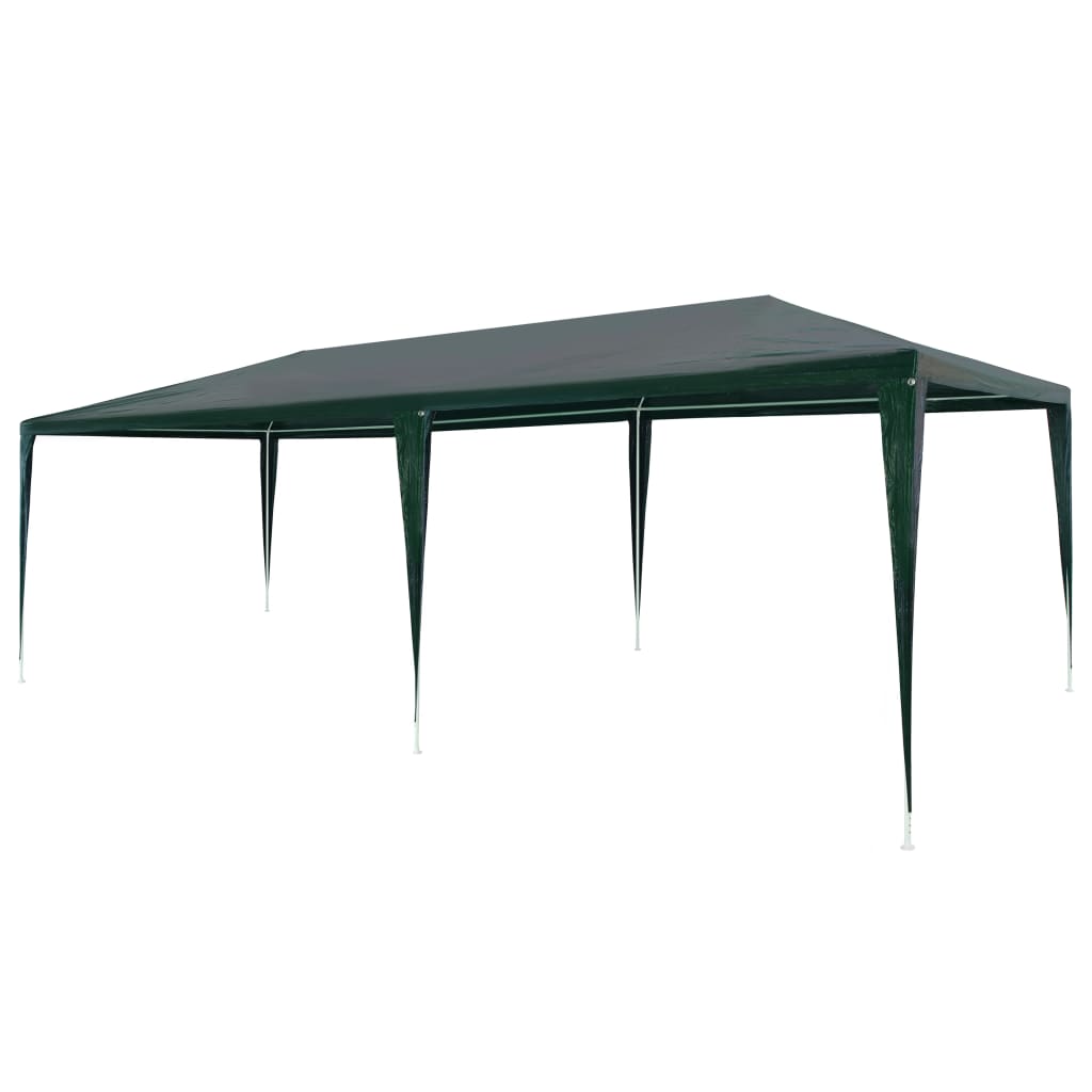 vidaXL Párty stan 3x6 m, PE, zelený