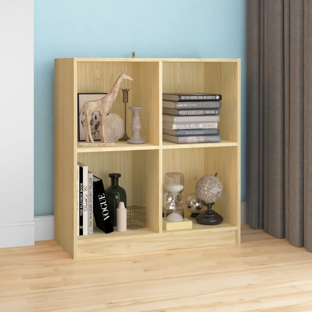 vidaXL Komoda 70x33x76 cm, borovicový masív