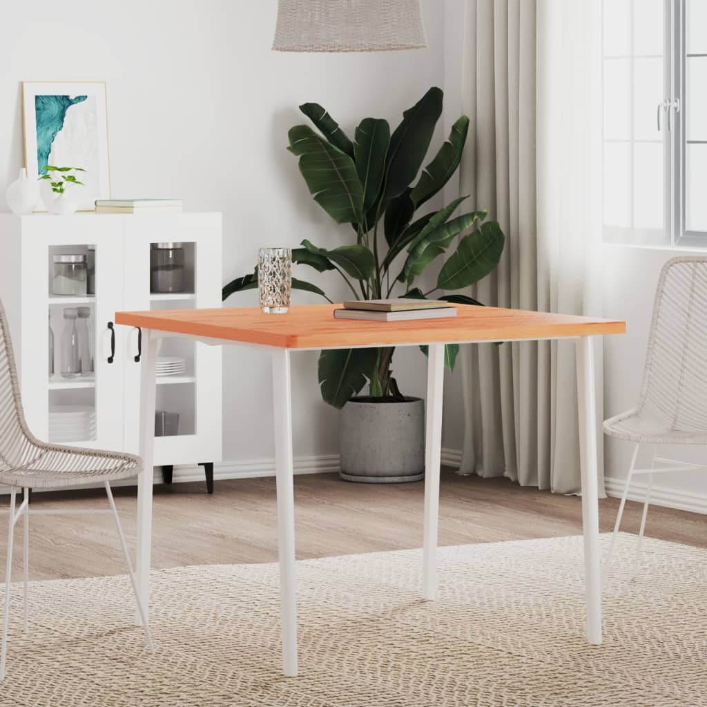 vidaXL Stolová doska 80x80x2,5 cm štvorcová masívny buk