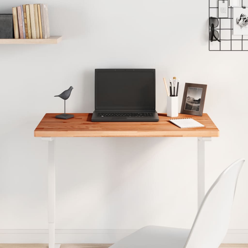 vidaXL Stolová doska 80x40x2,5 cm obdĺžniková masívny buk