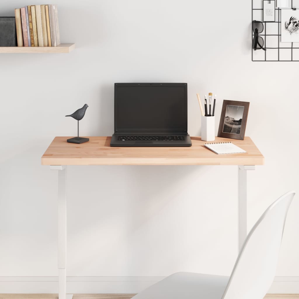 vidaXL Stolová doska 80x40x2,5 cm obdĺžniková masívny buk