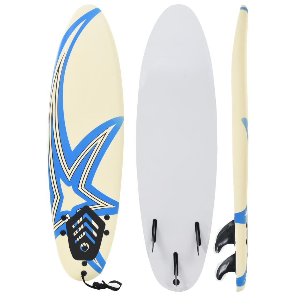 vidaXL Surfová doska 170 cm hviezda