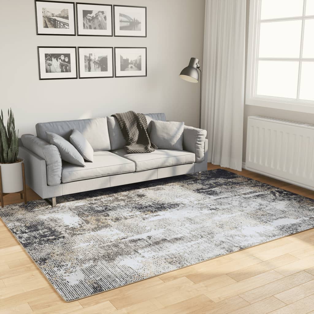 vidaXL Koberec umývateľný viacfarebný 160x230 cm protišmykový