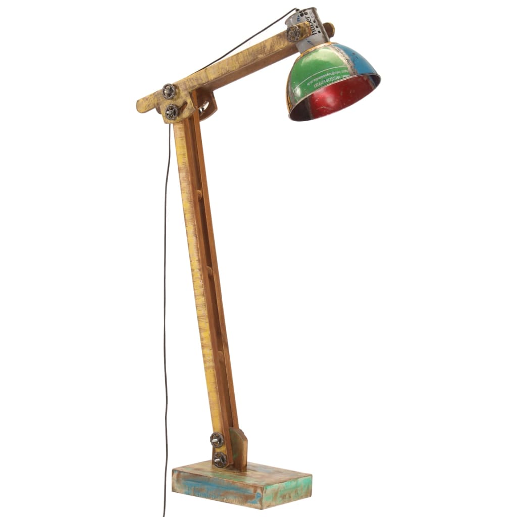 VidaXL Podlahová lampa viacfarebná E27