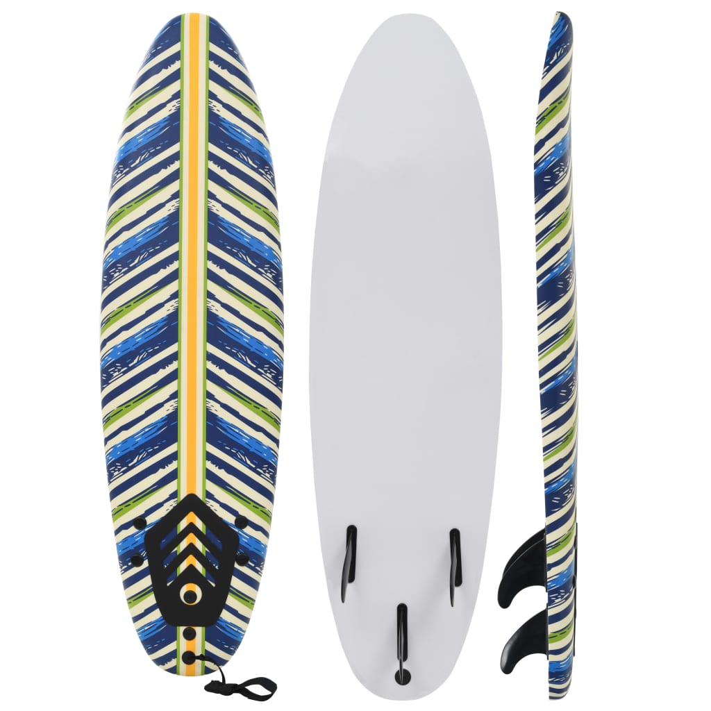 vidaXL Surfová doska 170 cm listová