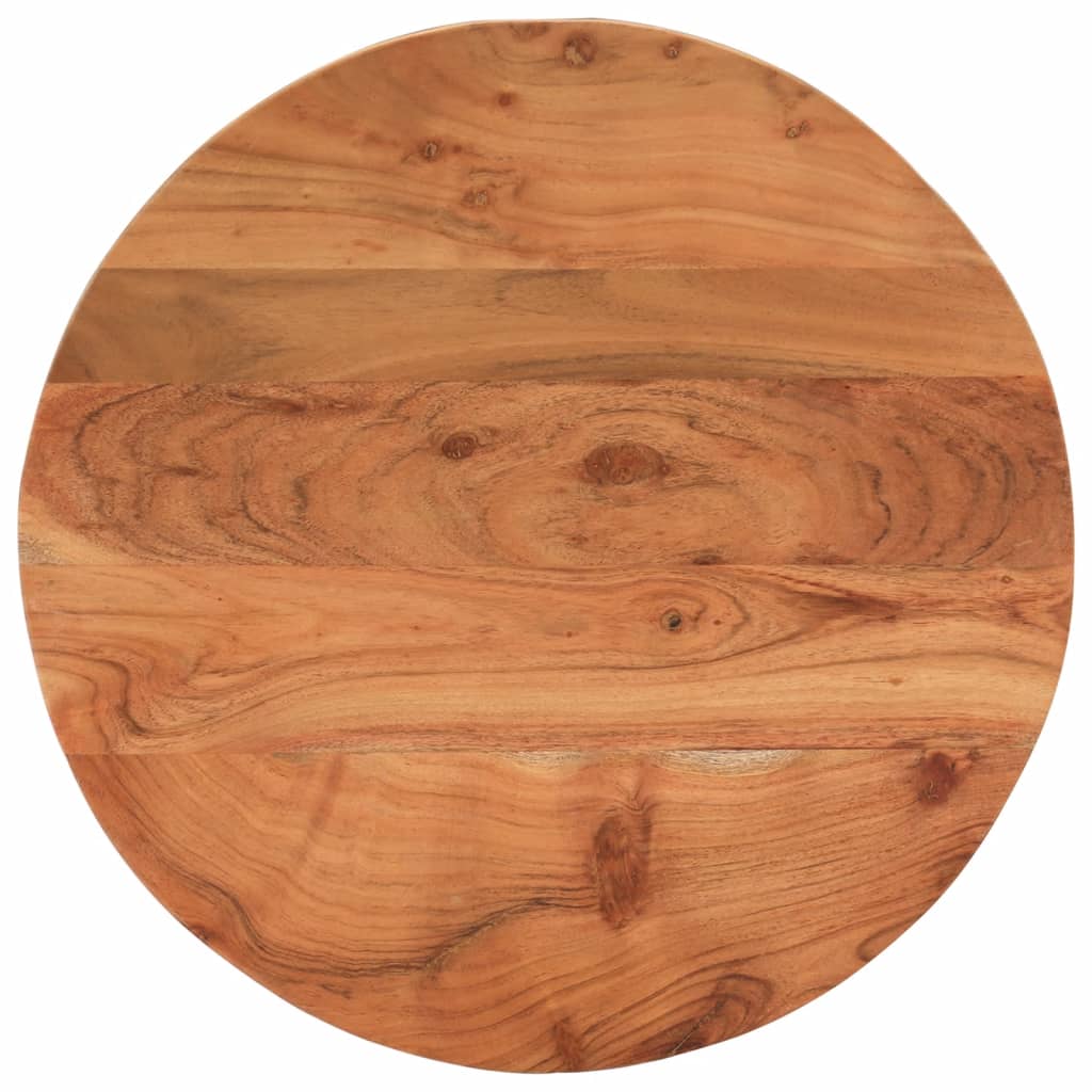 vidaXL Stolová doska Ø50x3,8 cm okrúhla akáciový masív