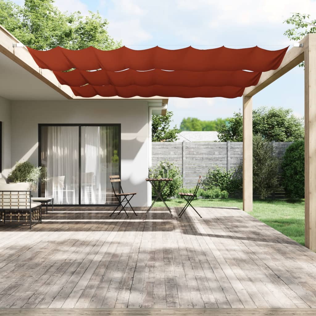 vidaXL Vertikálna markíza terakotová 180x800 cm oxfordská látka