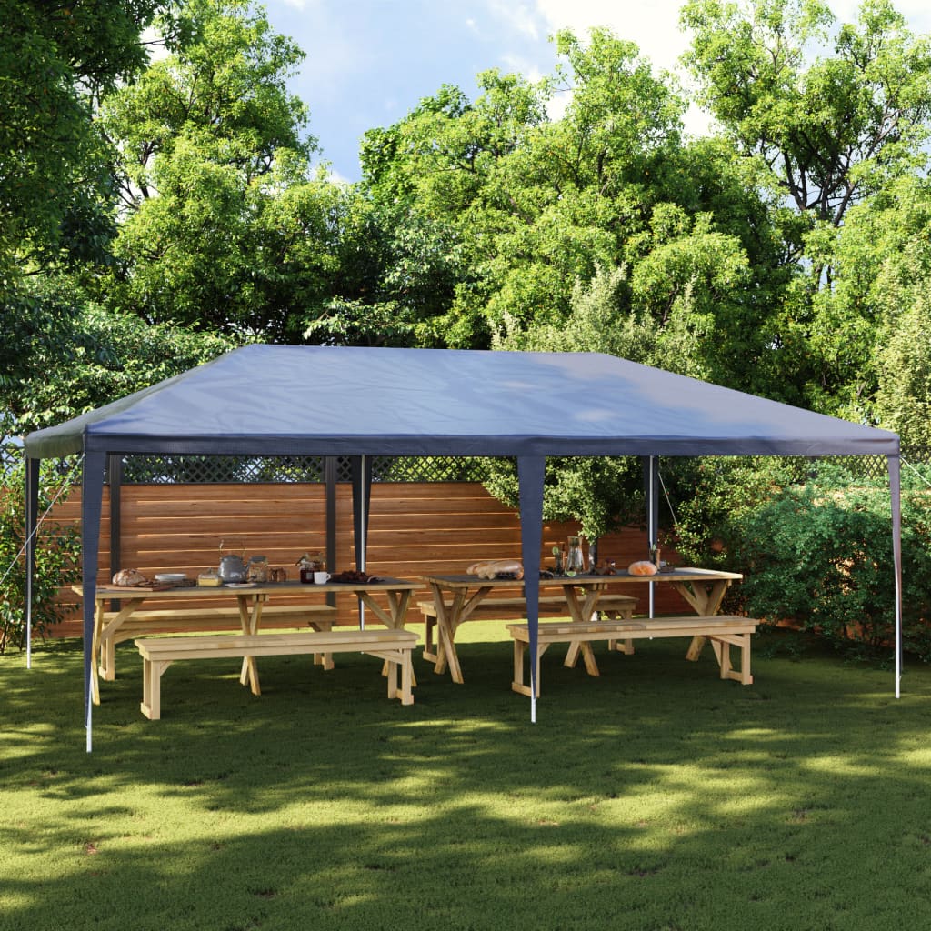 vidaXL Párty stan 4x6 m, modrý