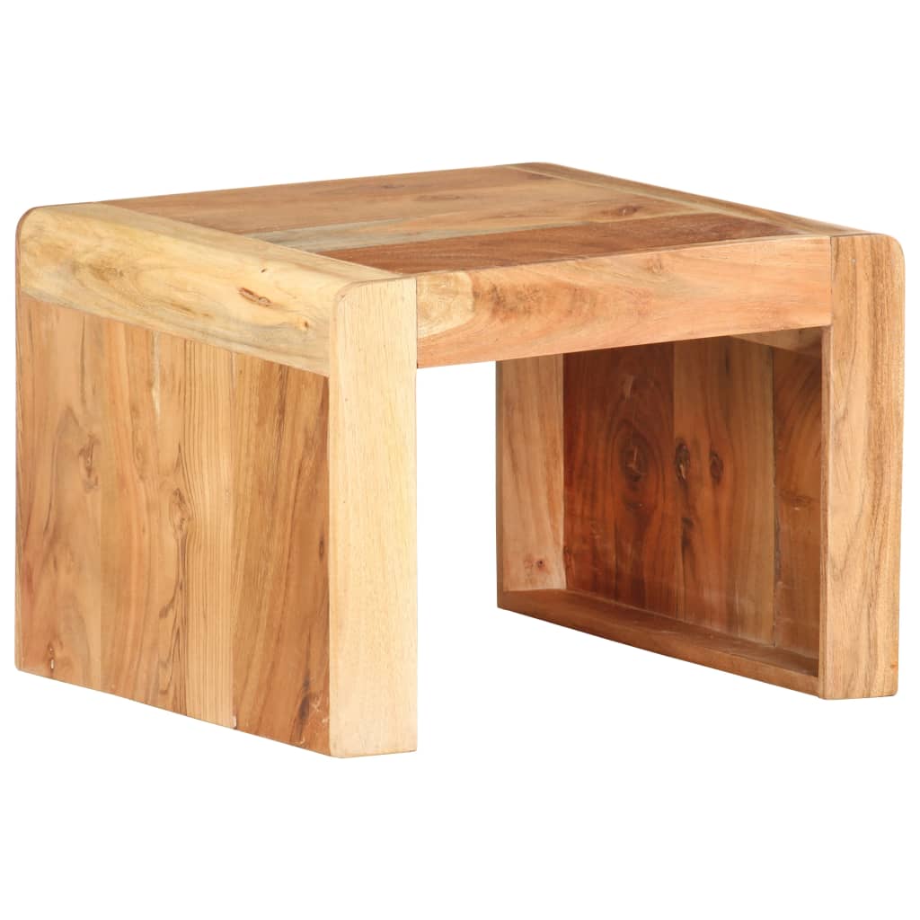 vidaXL Príručný stolík 43x40x30 cm akáciový masív