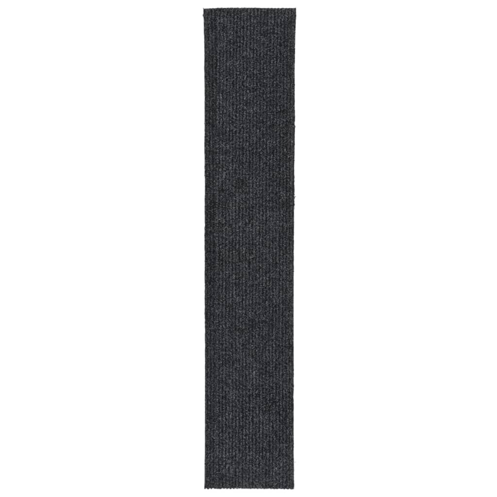 vidaXL Rohož na zachytávanie nečistôt 100x500 cm antracitová