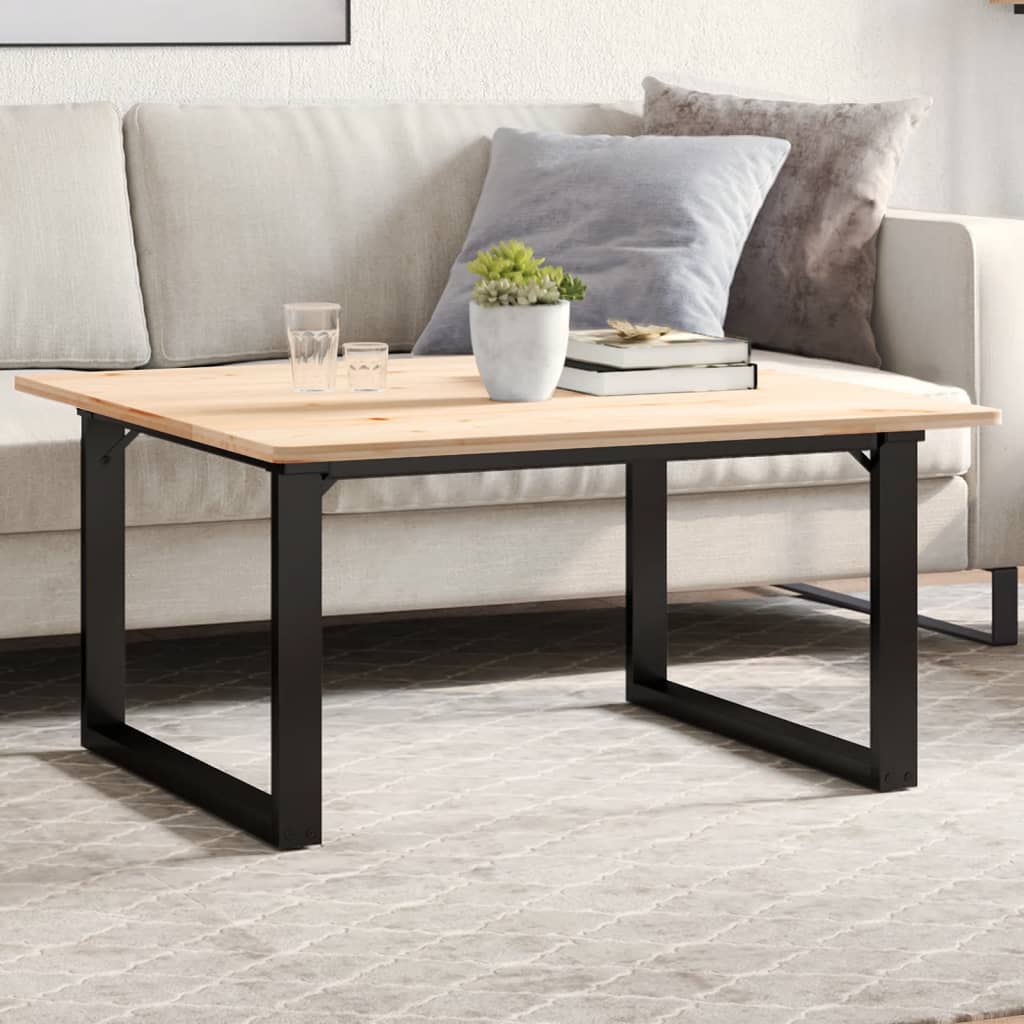 vidaXL Nohy konferenčného stolíka O-rám 70x60x43 cm oceľ