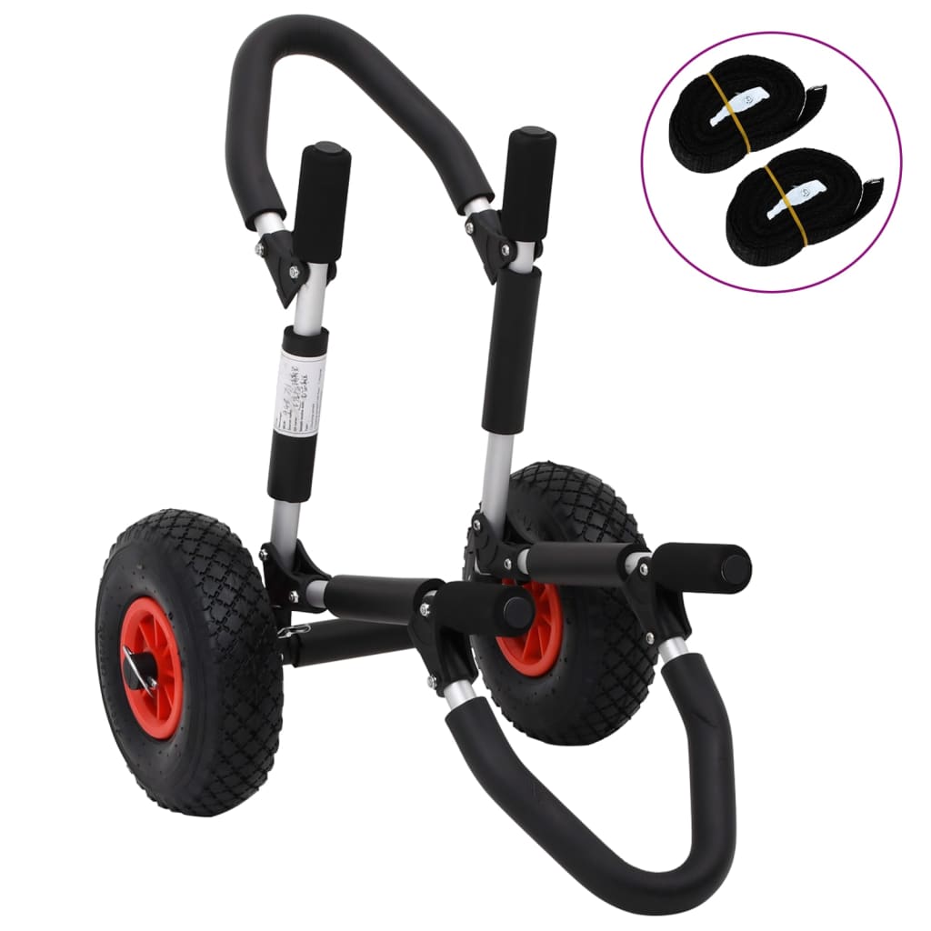 vidaXL SUP vozík na surfovú dosku skladací 45 kg hliník