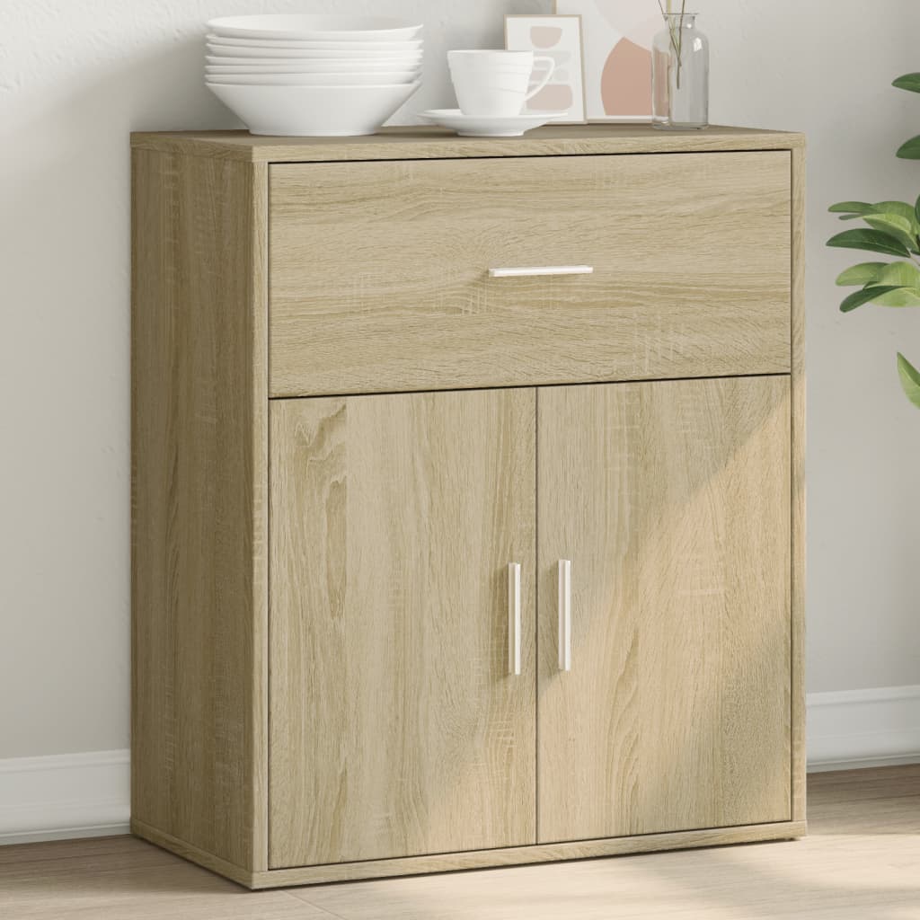 vidaXL Komoda dub sonoma 60x31x70 cm kompozitné drevo
