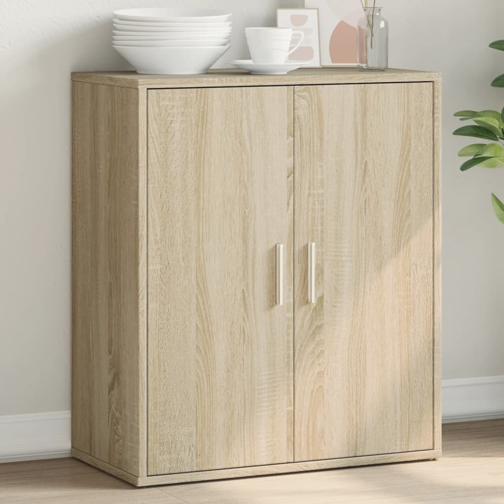 vidaXL Komoda dub sonoma 60x31x70 cm kompozitné drevo
