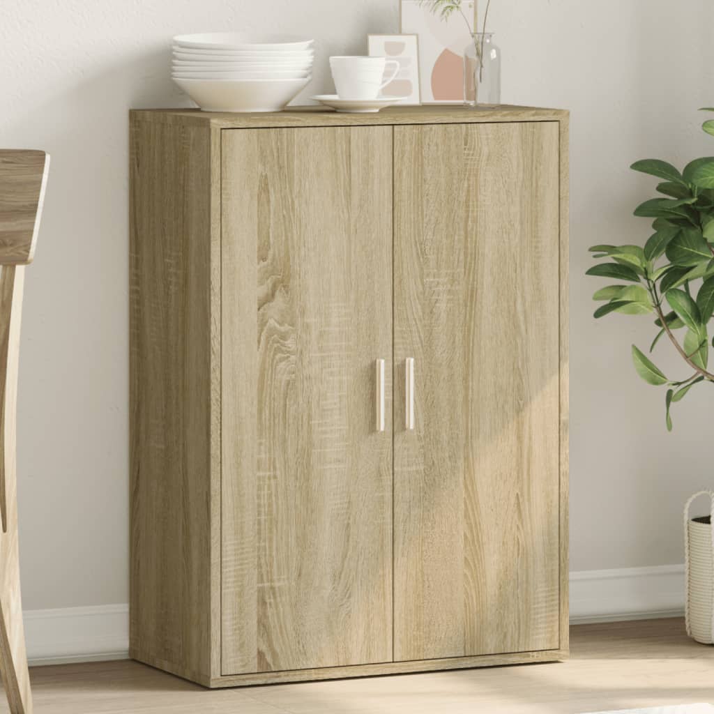 vidaXL Komoda, dub sonoma 60x31x84 cm, kompozitné drevo