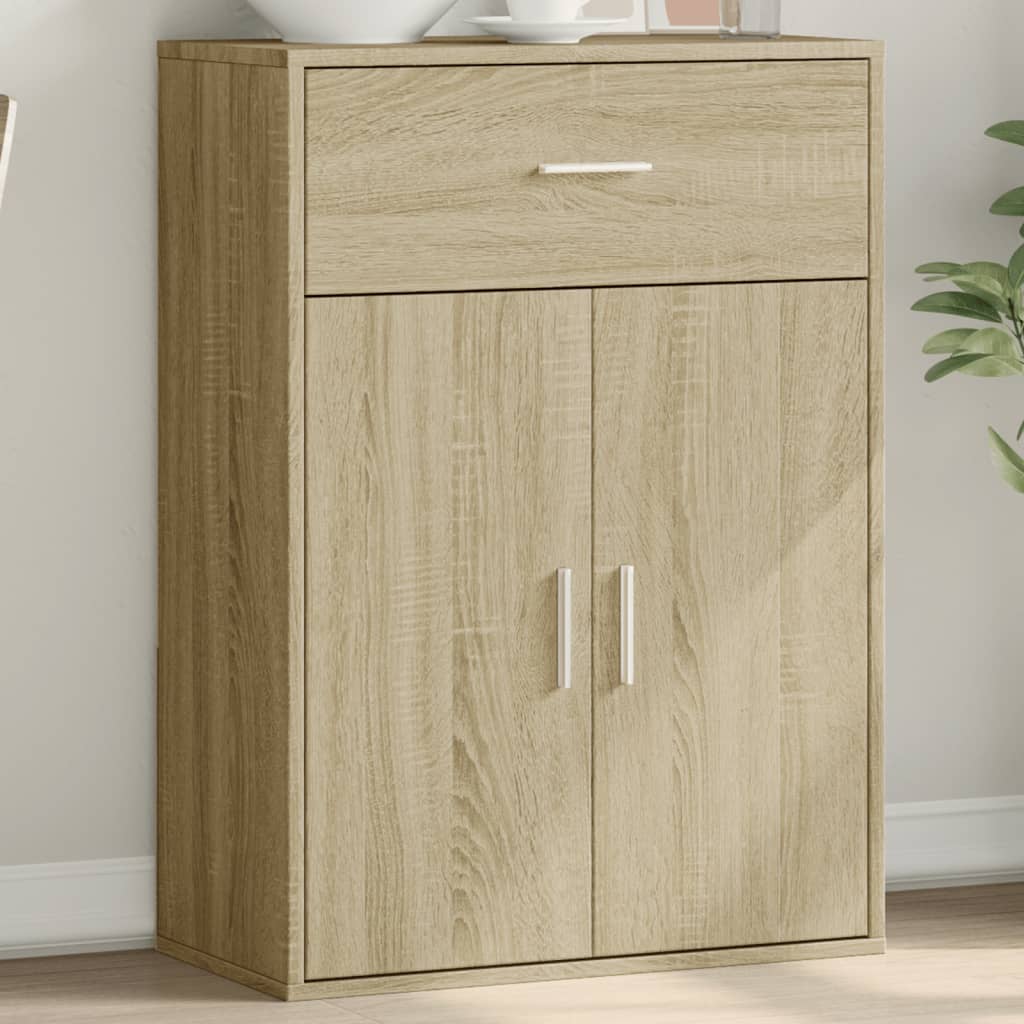 vidaXL Komoda dub sonoma 60x30x84 cm kompozitné drevo