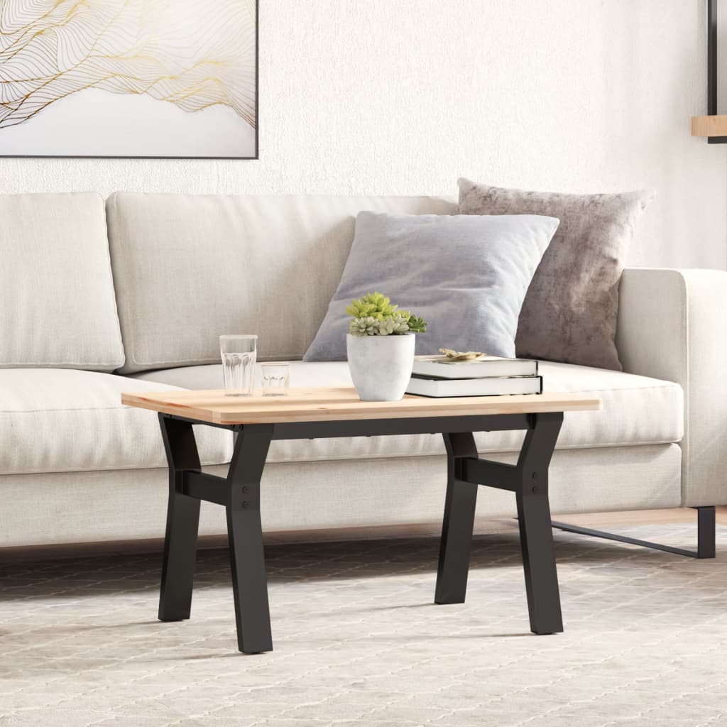 vidaXL Nohy konferenčného stolíka Y-rám 60x40x38 cm oceľ