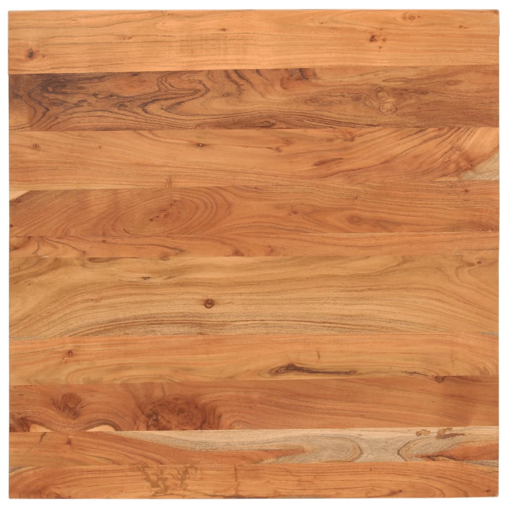 vidaXL Stolová doska 70x70x3,8 cm štvorec masívna akácia