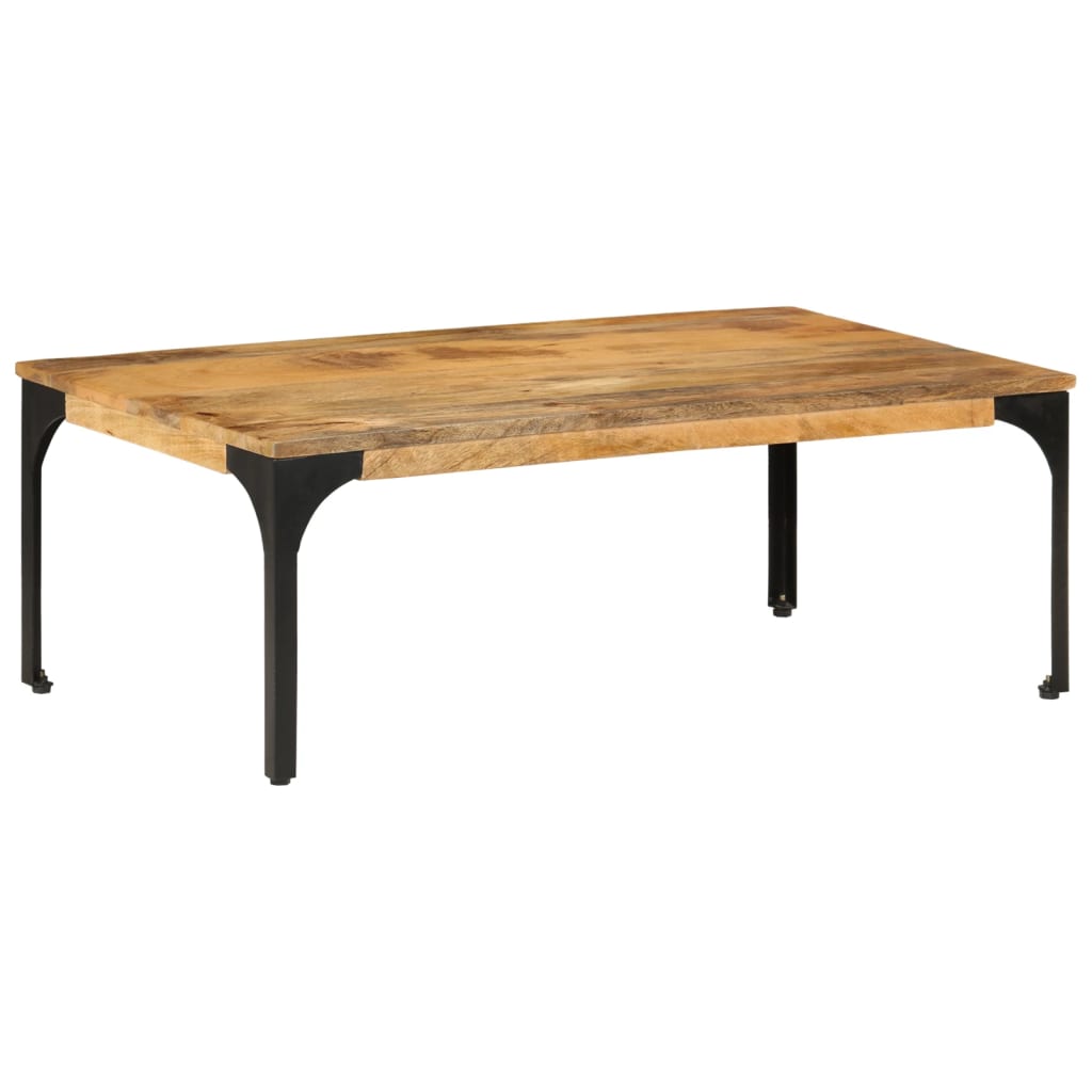 vidaXL Konferenčný stolík 100x55x35 cm mangovníkový masív