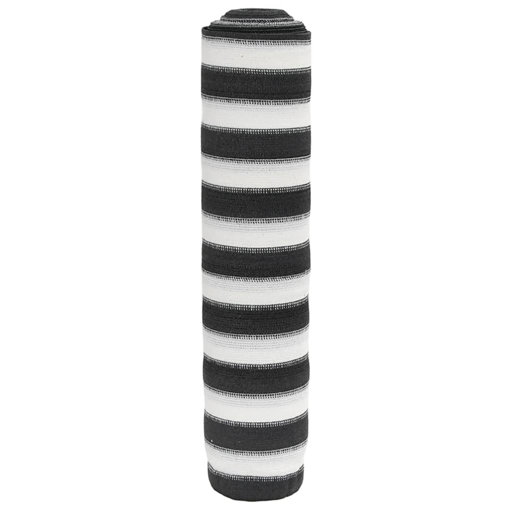 vidaXL Tieniaca sieť antracitovo-biela 1,8x50 m HDPE 75 g/m²