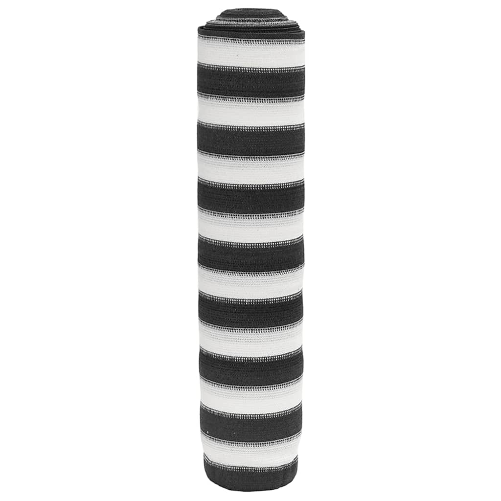 vidaXL Tieniaca sieť antracitovo-biela 1,8x50 m HDPE 195 g/m²