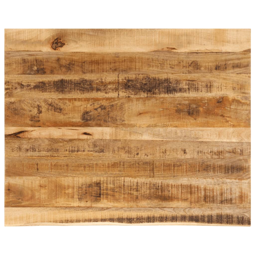 vidaXL Stolová doska 90x80x3,8 cm živý okraj masívny mangovník