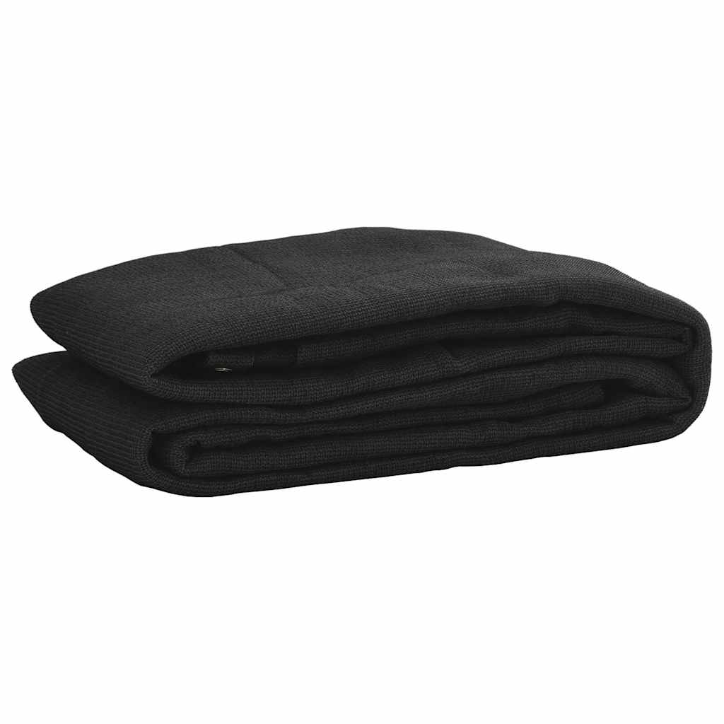 vidaXL Sieť na kontajner čierna 3x6 m HDPE