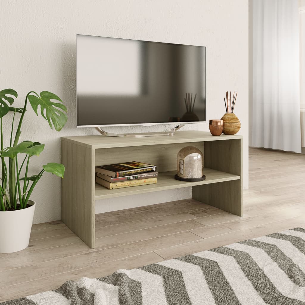 vidaXL TV skrinka, dub sonoma 80x40x40 cm, kompozitné drevo