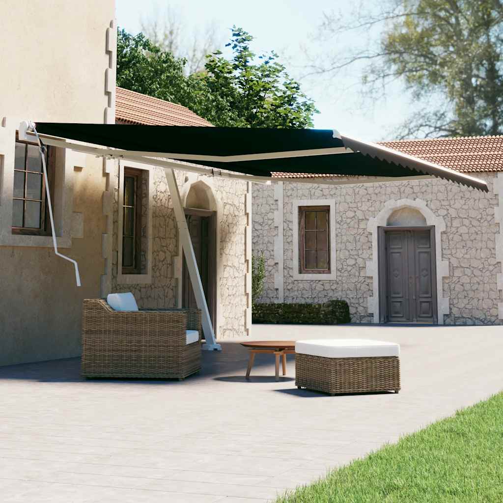 vidaXL Voľne stojaca ručne zaťahovacia markíza 600x300 cm, antracitová