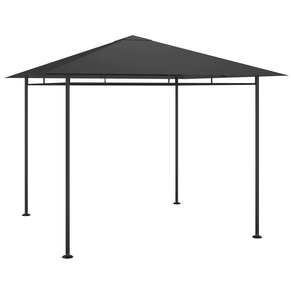 vidaXL Altánok 3x3x2,7 m antracitový 180 g/m²