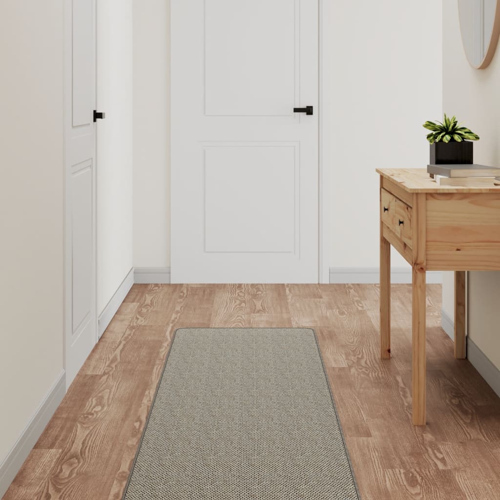 vidaXL Koberec behúň sisalový vzhľad sivohnedý 50x300 cm