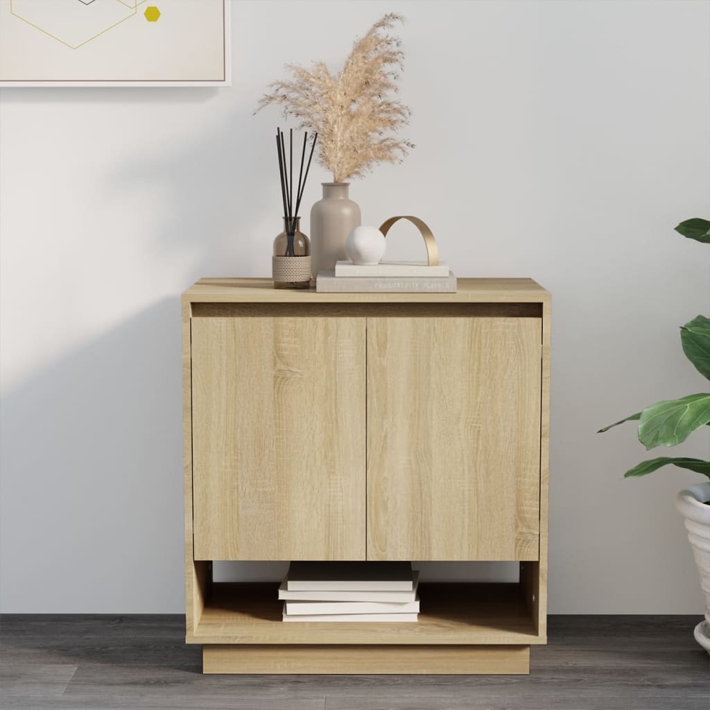 vidaXL Komoda, dub sonoma 70x41x75 cm, kompozitné drevo