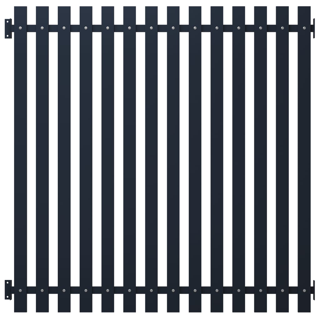 vidaXL Plotový panel, antracitový 170,5x170 cm, práškovaná oceľ
