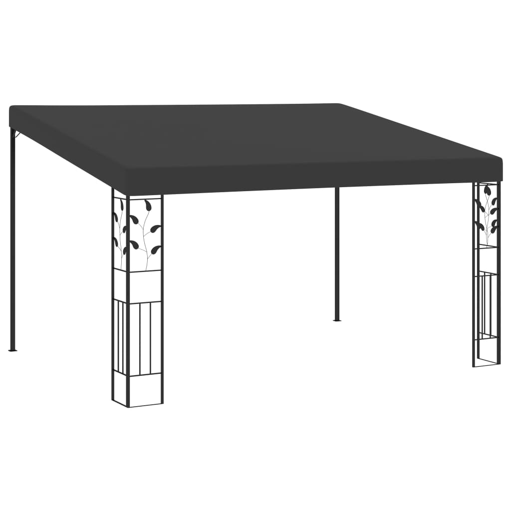 vidaXL Nástenný altánok antracitový 4x3x2,5 m