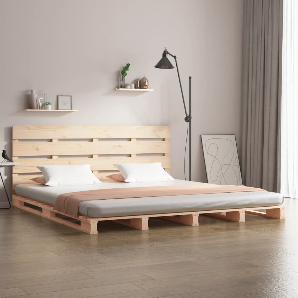 vidaXL Posteľ bez matraca 160x200 cm masívna borovica