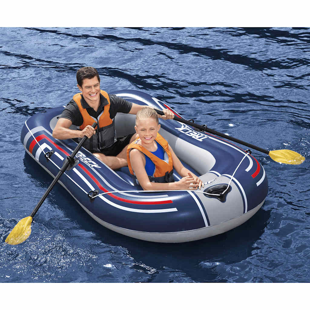 Bestway Hydro-Force Nafukovací čln s pumpou a veslami modrý