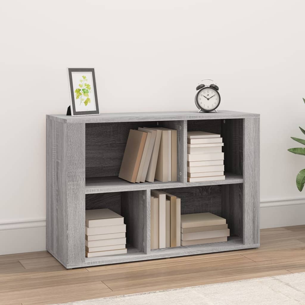 vidaXL Komoda sivý dub sonoma 80x30x54 cm spracované drevo