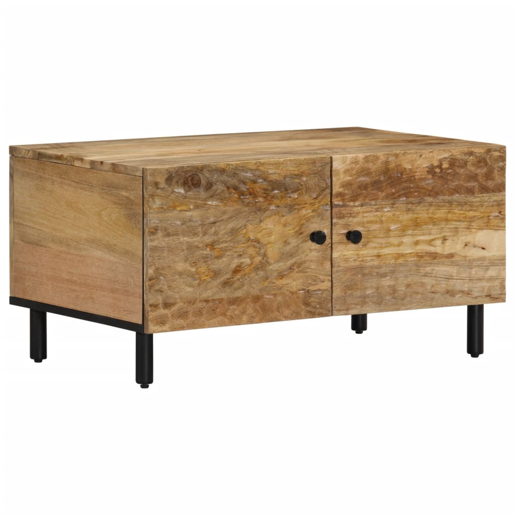 vidaXL Konferenčný stolík 80x50x40 cm, mangový masív