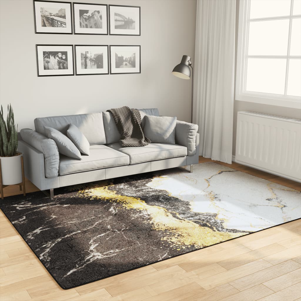 vidaXL Koberec umývateľný viacfarebný 160x230 cm protišmykový