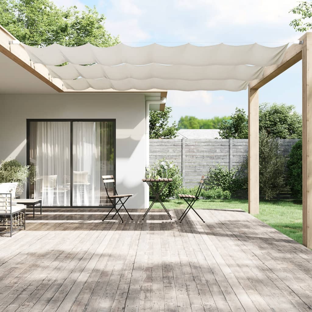 vidaXL Vertikálna markíza biela 100x1000 cm oxfordská látka