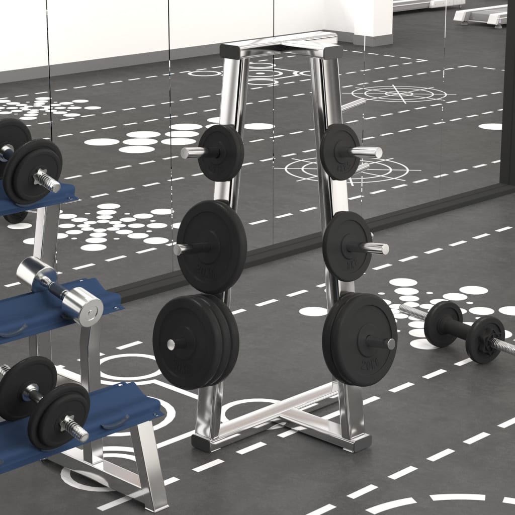 vidaXL Závažie 40 kg liatina