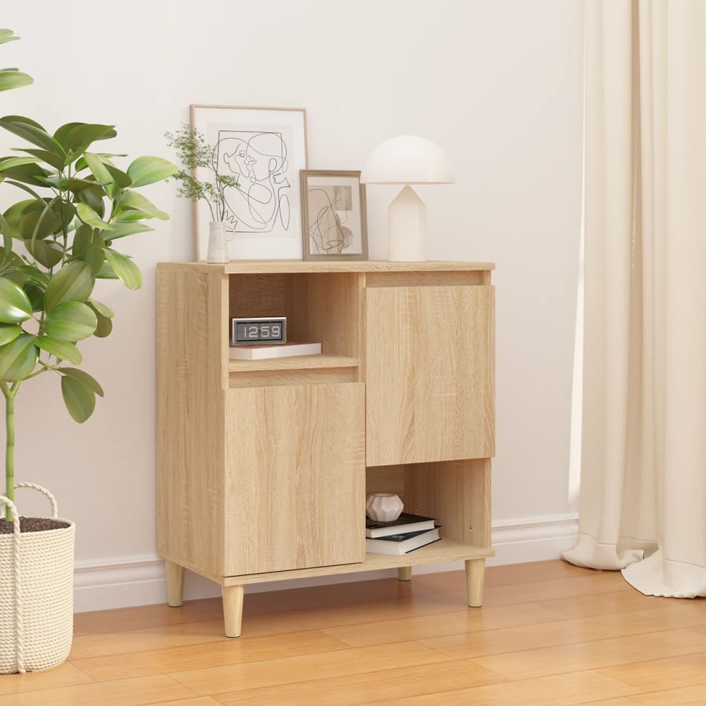 vidaXL Komoda dub sonoma 60x35x70 cm spracované drevo