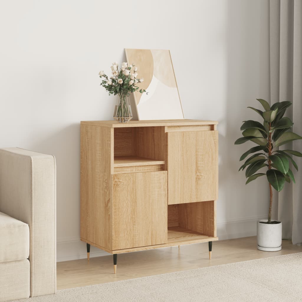vidaXL Komoda dub sonoma 60x35x70 cm spracované drevo