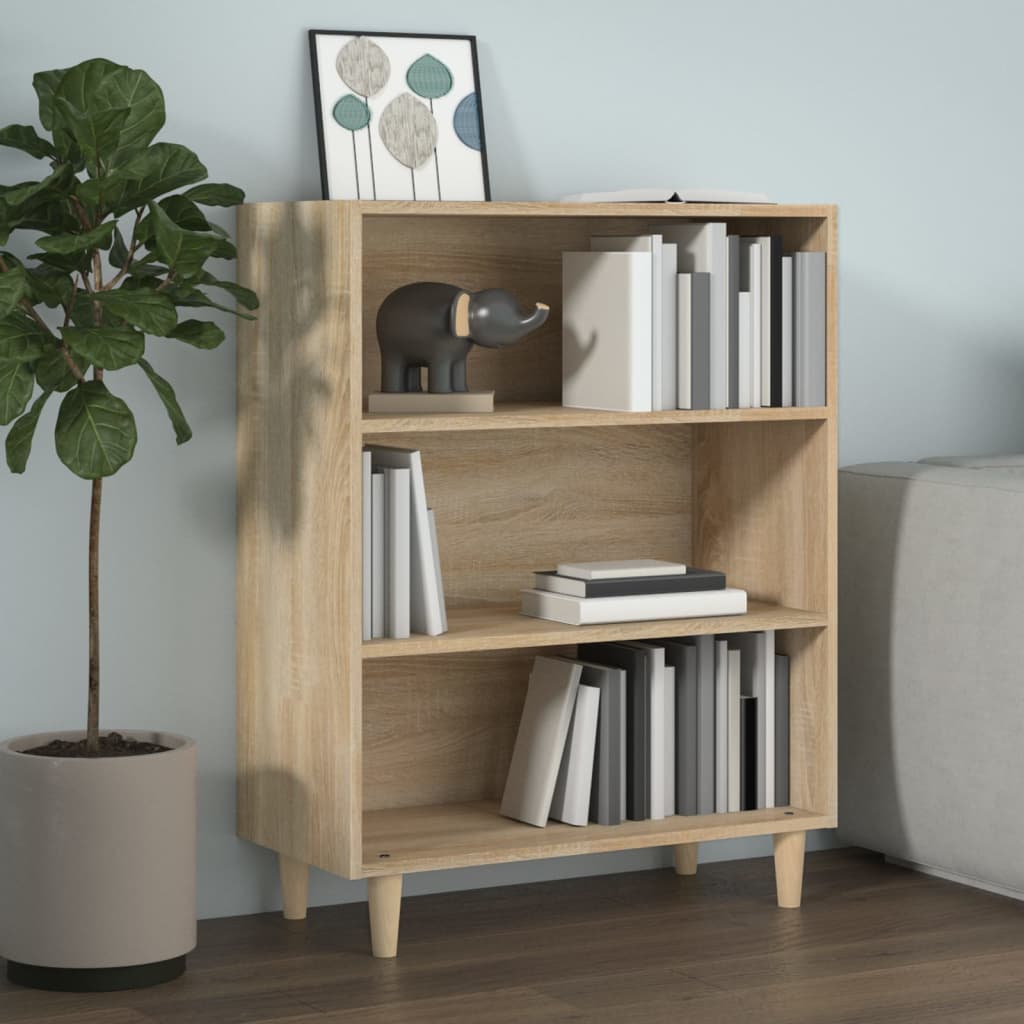 vidaXL Komoda dub sonoma 69,5x32,5x90 cm spracované drevo