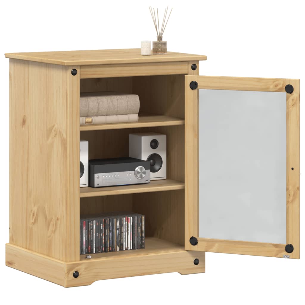 vidaXL HiFi skrinka Corona 60x50x82 cm borovicový masív