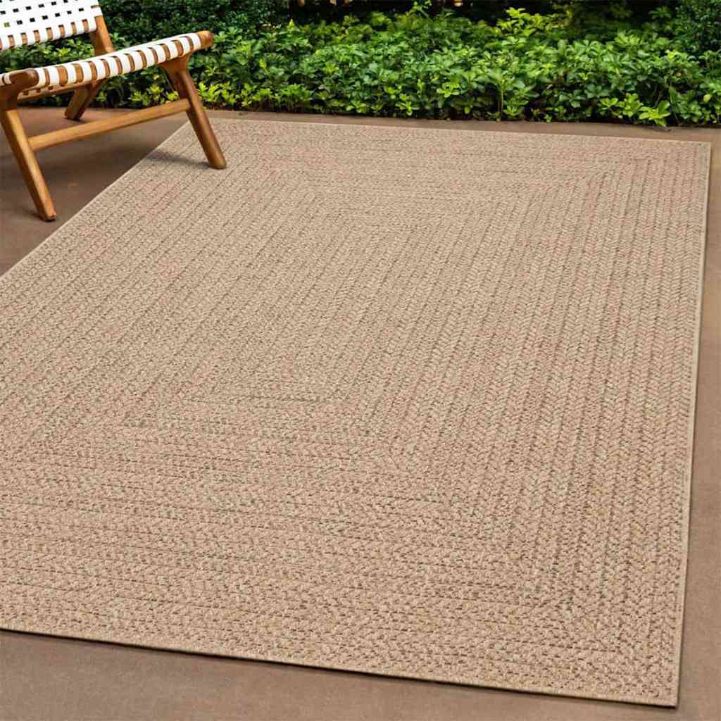 vidaXL Koberec ZIZUR 80x250 cm jutový vzhľad interiér a exteriér