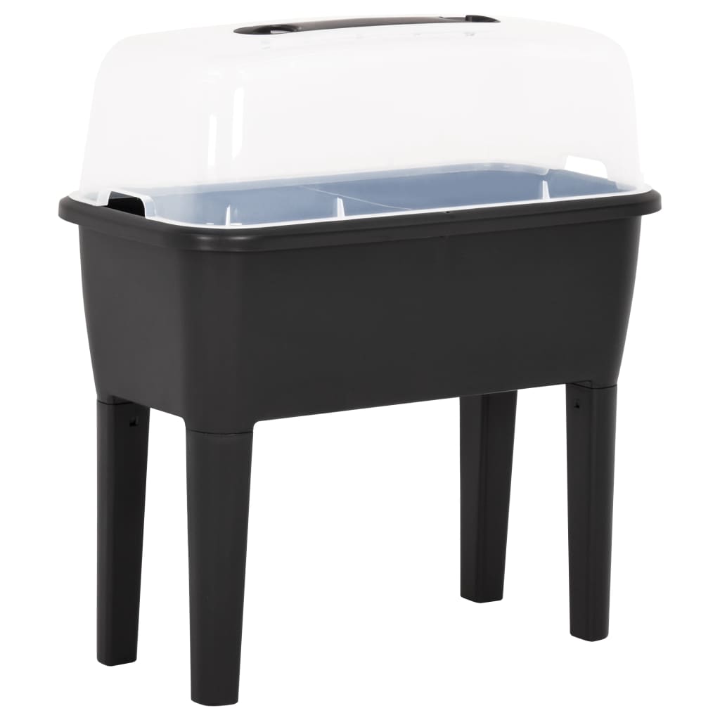 vidaXL Vyvýšený záhon 77x38,7x82 cm PP